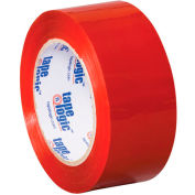 Bande Logic® Carton Ruban d’étanchéité 2 "x 110 yards. 2,2 mil rouge, qté par paquet : 18