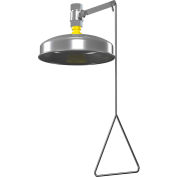 Bradley® Shower, Vertical Supply, Plastic Showerhead w/SS Shroud, S19-130A