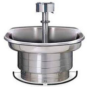 Bradley Corp® Wash Fountain, 54 In Wide, Semi Circular, Série WF2704, 4 Personne Sink