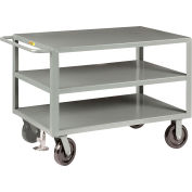 Petit géant Extra-Heavy Duty Shelf Truck 3GH3060-8PHK-FL - 5000 lbs Cap. 3 Étagères 30" x 60"