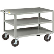 Petit géant Extra-Heavy Duty Shelf Truck 3GH360-8PHKBKPL - 5000 lbs. 3 Étagères 30" x 60"