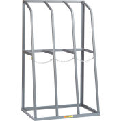 Peu Giant® Rack de barre verticale BR-2436-60-24" D x 36 « W x 60 » H-3 baies, Cap 1500 LB. Par Bay