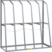 Little Giant® BR-2460-60 Vertical Bar Rack 24"D x 60"W x 60"H - 5 Bays, 1500 LB Cap. Per Bay