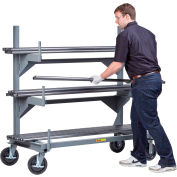Little Giant® Mobile Cantilever Bar Rack, 4000 lbs. Cap, 51" OAH, 24" x 48" Base