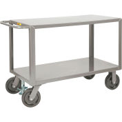 Petit géant Extra-Heavy Duty Shelf Truck GH-3672-8PHK-FL - 5000 lbs. 2 Étagères 36" x 72"