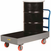 Giant® petit déversement contrôle chariot SSB512566-6PYBK - 2 - tambour - 66 gallons