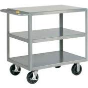 Little Giant® HD soudé plateau camion 3048-3 G-6PHBK, 3 étagères affleurant, 30 x 48