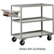 Giant® petit camion multi-plateau 3M-2436-6PH-WSP 3 étagères RAS écrit 24 x 36 plateau poche