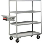 Giant® petit plateau multi camion 4ML-2436-6PH-WSP, lèvre 4 étagères écrit 24 x 36 tablette poche