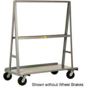 Little Giant® "A" Frame Sheet & Panel Truck AF3048-BK, 30 x 48 with Brake Wheels