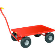 Little Giant® Nursery Wagon Truck LW-2436-10P - Steel Deck - 10 x 3.50 Rubber Wheel