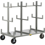 Little Giant® Heavy-Duty Bar & Pipe Truck, 5000 lb. Capacity, 36"L x 84"W, Gray