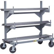 Little Giant® Mobile Cantilever Bar Rack, 4000 lbs. Cap, 51" OAH, 30" x 60" Base