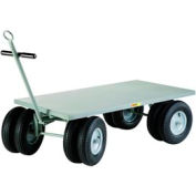 Little Giant® 8-Wheeler Wagon Truck CD-3060-16PFD-CR - Flush Deck - 30 x 60