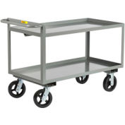 Petit chariot de marchandises géant® avec étagères de plateau et freins de roue, 3600 lb. Capuchon, 36"L x 24"L x 36"H