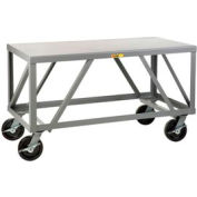 Petite table mobile géante®, 5000 lb. Capacité, 60"L x 30"L x 34"H, Gris
