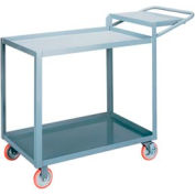 Little Giant® Order Picking Cart w/2 Shelves, 1200 lb. Capacity, 36"L x 24"W x 39"H,Gray