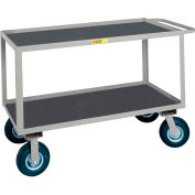 Giant® petite poignée encastré Instrument Cart Lip vinyle antidérapant étagères 24 x 48