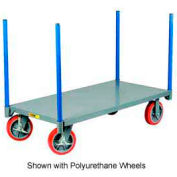 Little Giant® Pipe Stake Truck NBP-2436-8MRBK, 24 x 36, Mold-on Rubber Wheels