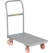 Little Giant® Steel Deck Platform Truck T-720-UPS - 24 x 48 - Flush Edge - Polyurethane