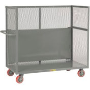 Petit camion géant® avec côtés en maille, 3600 lb. Capacité, 48"L x 30"L x 57"H, Gris