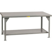 Petit géant® Heavy Duty 7 Gauge Steel Benchbench, Fixed Height - 72"W x 36"D x 34"H
