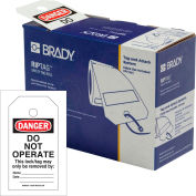 Brady® 150504 RipTag Safety Tag Roll Do Not Operate, 3"W x 5.75"H, 250/Roll