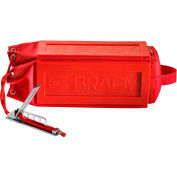 Brady® 150587 Pendant Devos Pendant Pendant Cover, Nylon, Rouge
