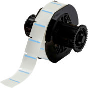 Brady® B33-179-494-BL B-494 Color Polyester Labels 1"H x 1"W Blue/White, 1500/Roll