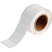 Brady® J20-235-7425J BradyJet Polypropylene Label 1 in"H x 1.5"W 1250/Roll, White