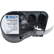 Brady® M-120-494-RD B-494 Color Polyester Labels 0,5"H x 1"W Rouge/Blanc, 240/Roll