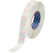 Brady® THT-179-494-PK B-494 Color Polyester Labels 1"H x 1"W Pink/White, 3000/Roll