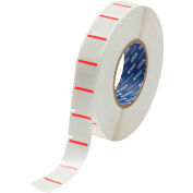 Brady® THT-179-494-RD B-494 Color Polyester Labels 1"H x 1"W Red/White, 3000/Roll