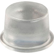 Non-Skid Rubber Feet - Cylindrical Flat Top - Clear - 0.400" H x 0.650" W - BS11 - Pkg of 2560