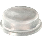 Non-Skid Rubber Feet - Cylindrical Flat Top - Clear - 0.125" H x 0.375" W - BS34 - Pkg of 6000