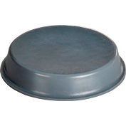 Non-Skid Rubber Feet - Cylindrical Flat Top - Gray - 0.160" H x 0.750" W - BS44 - Pkg of 2450