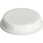 Non-Skid Rubber Feet - Cylindrical Flat Top - White - 0.160" H x 0.750" W - BS44 - Pkg of 2450