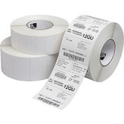Zebra Z effectuer des étiquettes en papier perforé, 4"L x 6"L, 3 » Core, 8"OD, 4/Pack