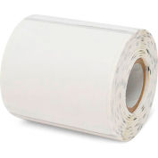 Zebra Non Perforated Paper Labels, 2"W x 2"L, 3/4" Core, 2" OD, 36/Pack