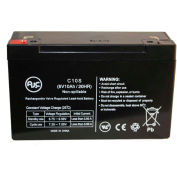AJC® chlorure 1000010136 6V 10Ah batterie légère d’urgence