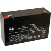 AJC® Teledyne Big Beam S610 6V 12Ah Batterie de lumière d’urgence