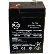 AJC® LightAlarms UXE8-A 6V 4,5Ah Batterie de lumière d’urgence