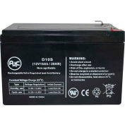 AJC® Sonnenschein A212 / 9,5S 12V 10Ah Batterie de lumière d’urgence