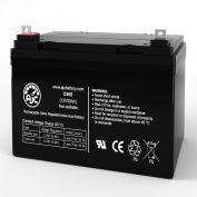AJC® Electric Mobility 260LE Candy Apple Wheelchair Replacement Battery 35Ah, 12V, NB