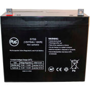 AJC® Teledyne Big Beam L1260 12V 75Ah Batterie de lumière d’urgence
