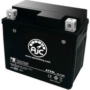 AJC Battery Husaberg All Start Models Motorcycle Battery (1997-2013), 4.5 Amps, 12V, B Terminals