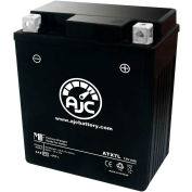 AJC Battery Honda SH125 Scooter Battery (2010-2012), 6 Amps, 12V, B Terminals