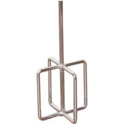 Egg Beater Drill Mixer, 5" Dia. Paddle, 30" Hex Shaft