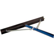 36" Aluminum Smooth Asphalt Lute Rake, 6' Aluminum Handle