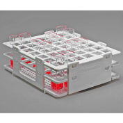 Bel-Art No-Wire™ Cuvette Rack 185200000, polypropylène, pour Cuvettes, 42 Places, 10 mm 1/PK